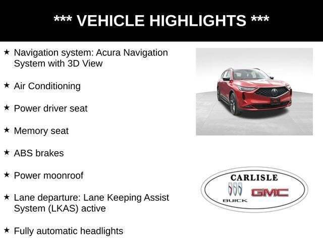 2022 Acura MDX SH-AWD w/A-SPEC