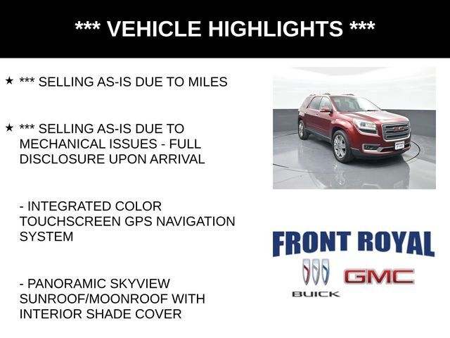 2017 GMC Acadia Limited Base