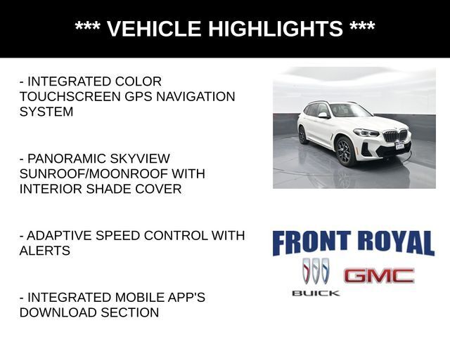 2022 BMW X3 xDrive30i
