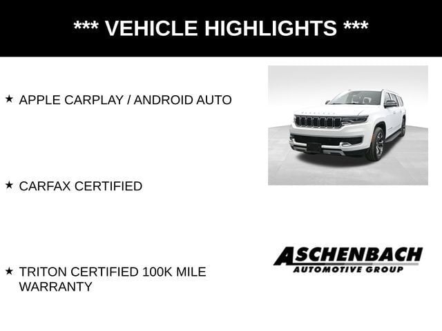 2023 Jeep Wagoneer L Series III 4x2