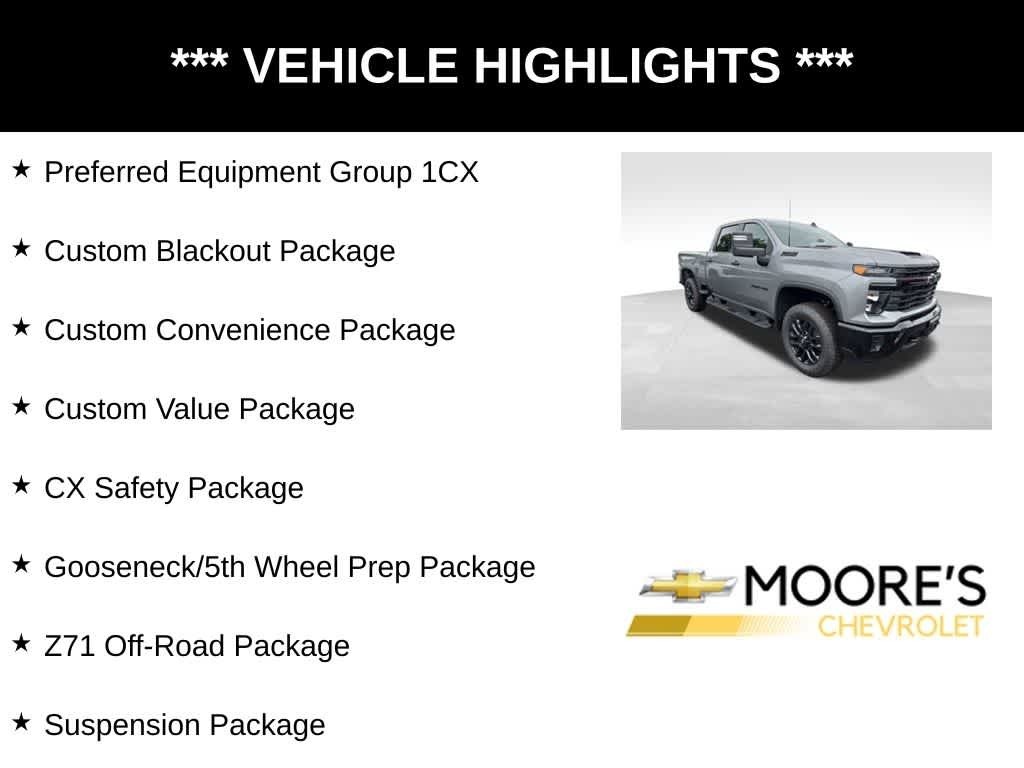 2025 Chevrolet Silverado 2500HD Custom