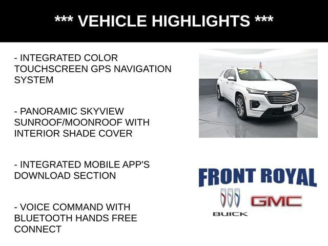 2023 Chevrolet Traverse AWD Premier
