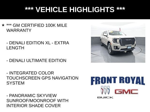 2023 GMC Yukon XL Denali Ultimate
