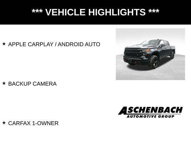 2022 Chevrolet Silverado 1500 4WD Crew Cab Short Bed Custom Trail Boss