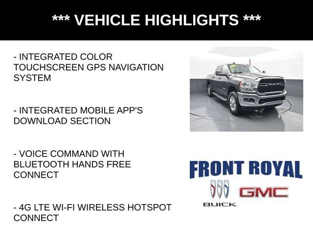 2024 Ram 2500 Big Horn Crew Cab 4x4 6'4" Box