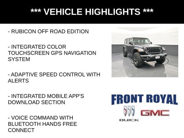 2024 Jeep Wrangler 4xe Rubicon 4xe