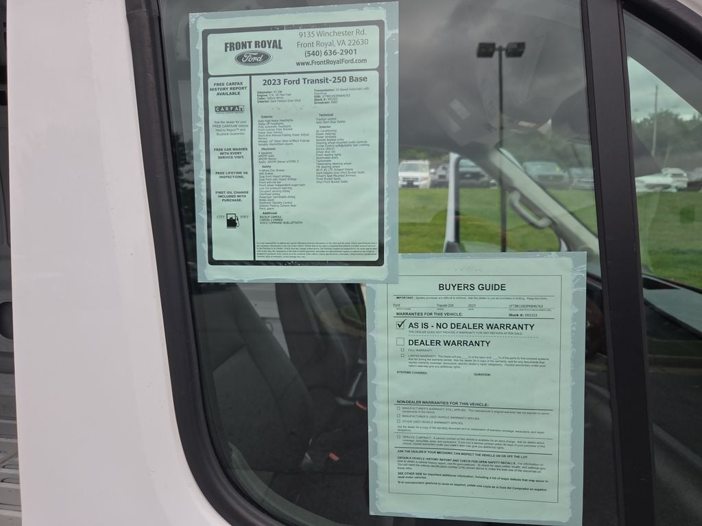 2023 Ford Transit-250 Cargo Van 