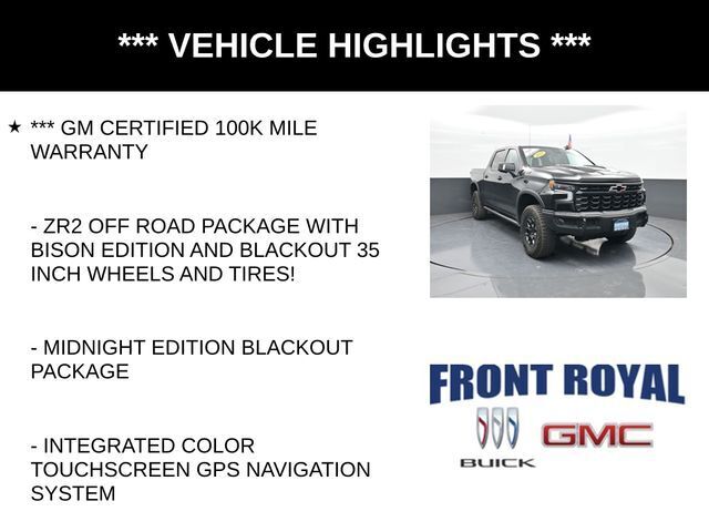 2023 Chevrolet Silverado 1500 4WD Crew Cab Short Bed ZR2