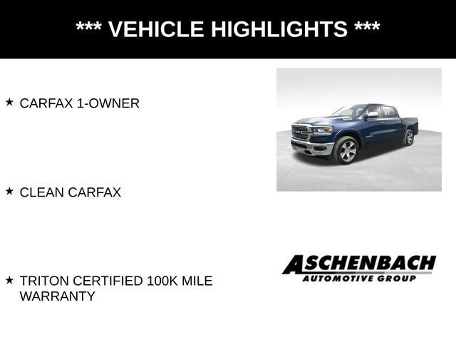 2022 Ram 1500 Laramie Crew Cab 4x4 5'7" Box