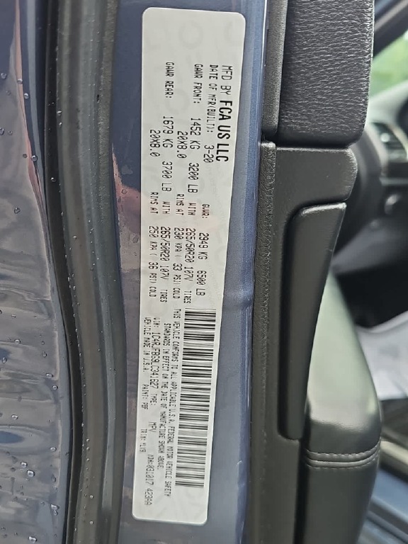 2020 Jeep Grand Cherokee Limited X