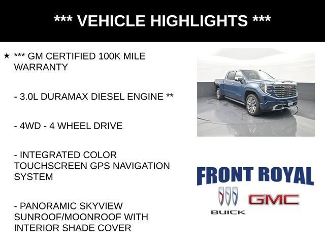 2024 GMC Sierra 1500 4WD Crew Cab Short Box Denali