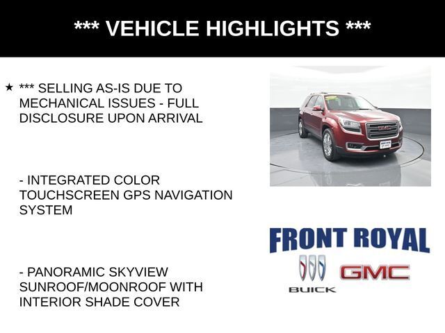 2017 GMC Acadia Limited 