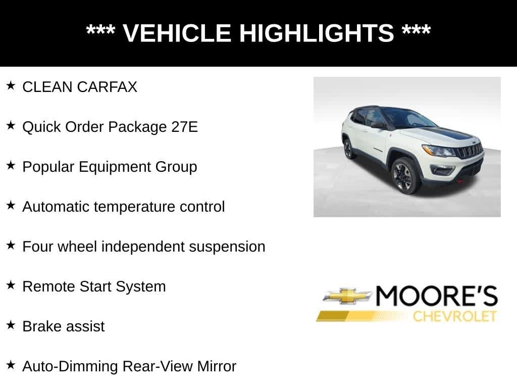 2018 Jeep Compass Trailhawk 4x4