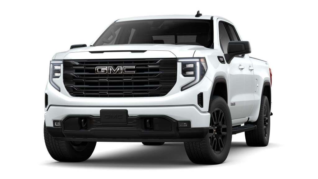 2025 GMC Sierra 1500 4WD Double Cab Standard Box Elevation with 3SB