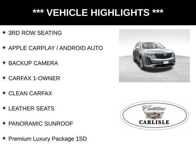 2023 Cadillac XT6 AWD Premium Luxury