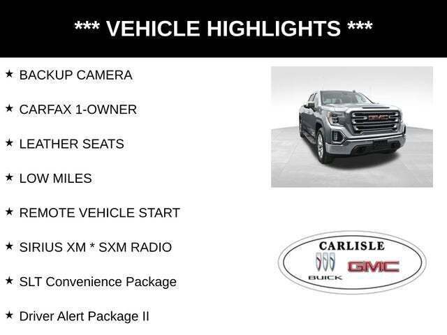 2020 GMC Sierra 1500 4WD Crew Cab Short Box SLT