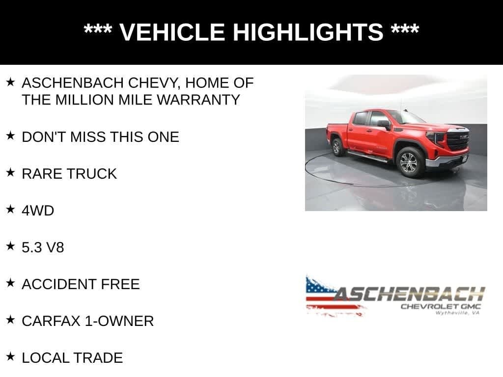 2024 GMC Sierra 1500 4WD Crew Cab Short Box Pro