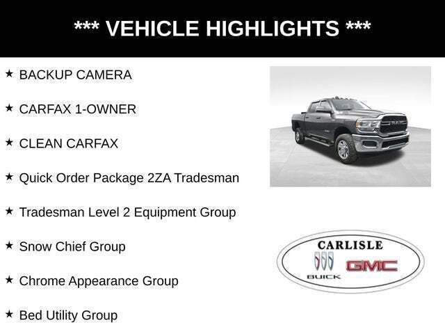 2020 Ram 2500 Tradesman Crew Cab 4X4 6'4" Box