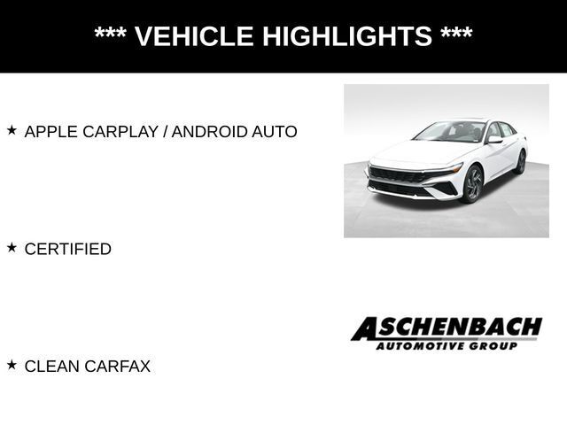 2024 Hyundai Elantra SEL