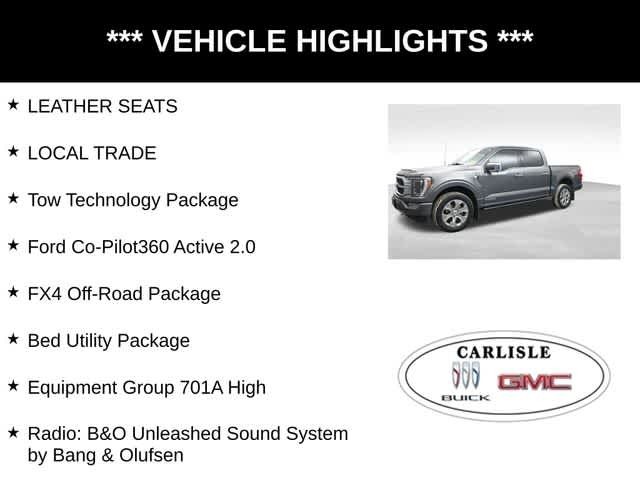 2022 Ford F-150 Platinum