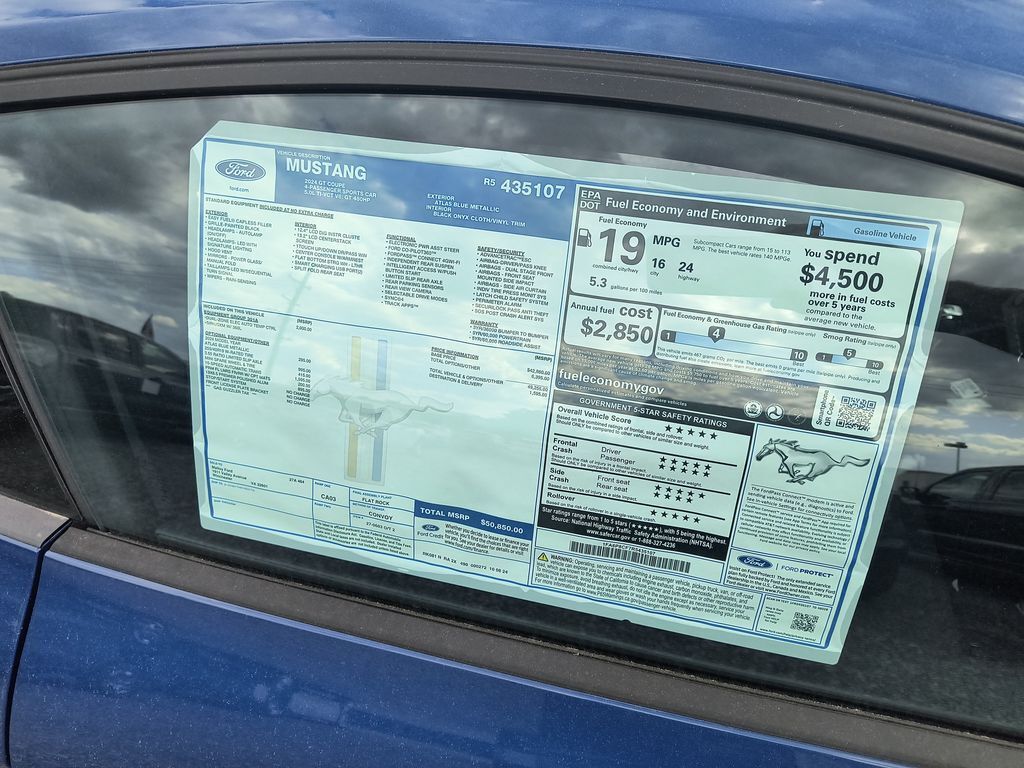 2024 Ford Mustang GT Fastback