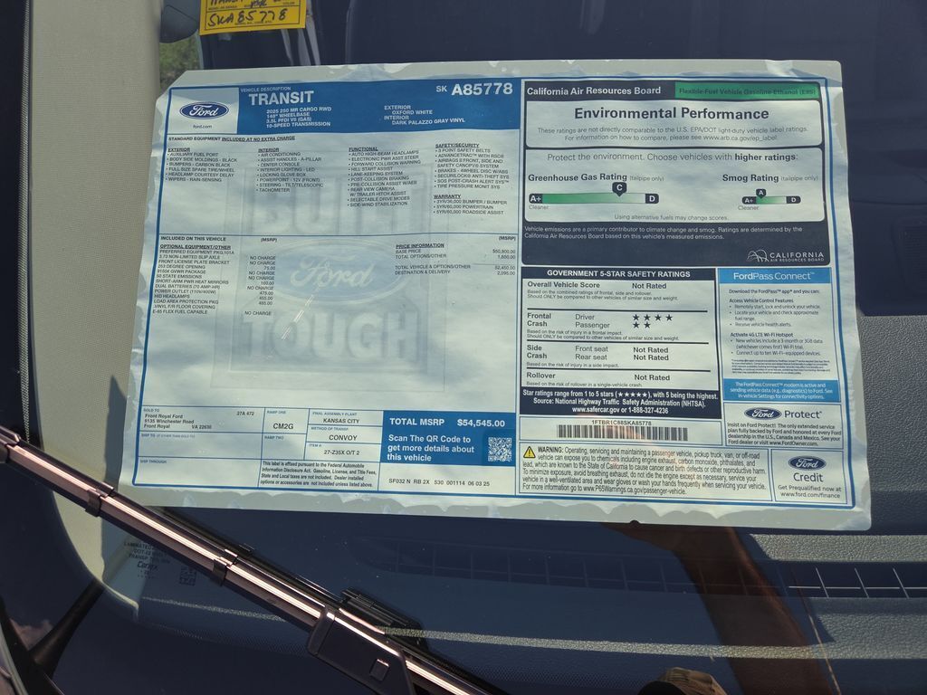 2025 Ford Transit-250 Cargo Van 