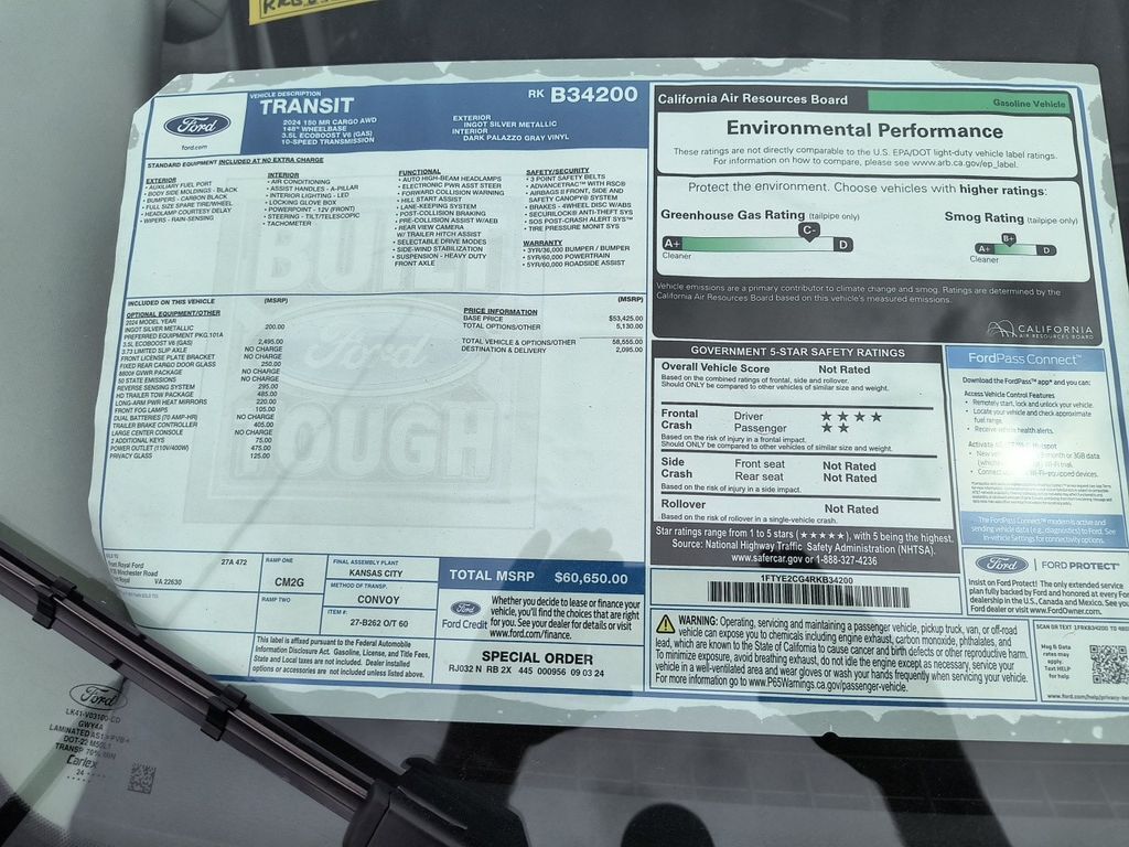 2024 Ford Transit-150 Cargo Van 