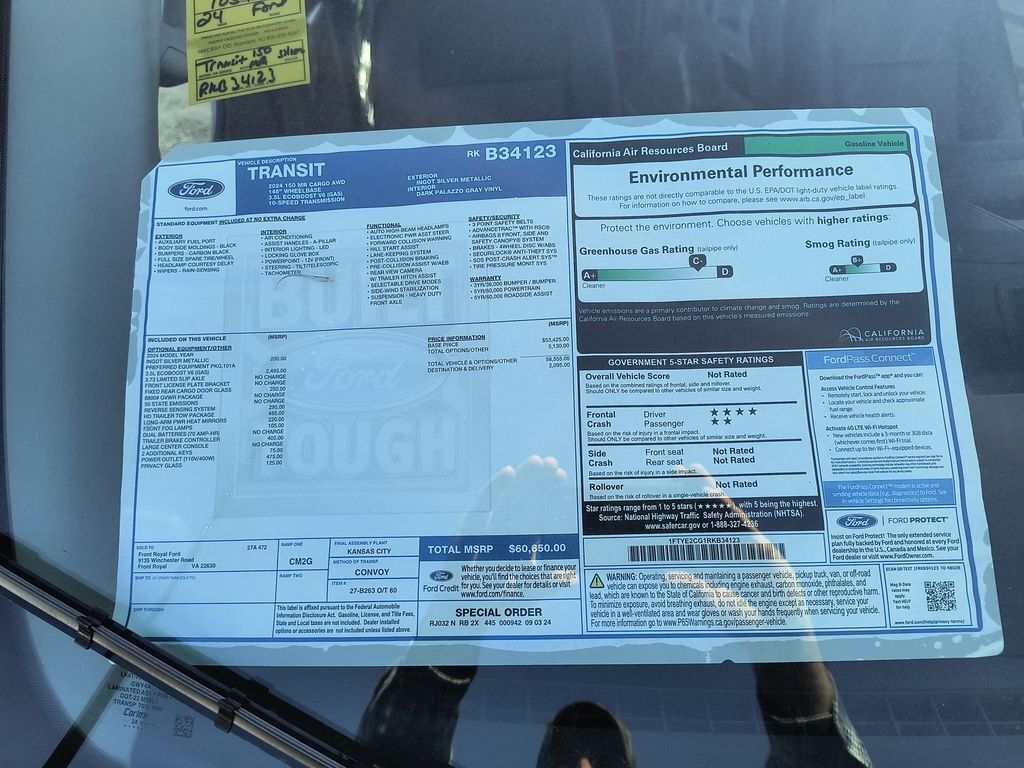 2024 Ford Transit-150 Cargo Van 