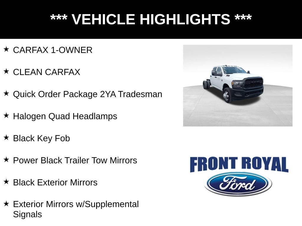 2022 Ram 3500 Chassis Tradesman/SLT/Laramie/Limited