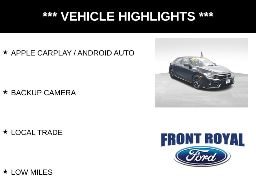 2021 Honda Civic Hatchback Sport