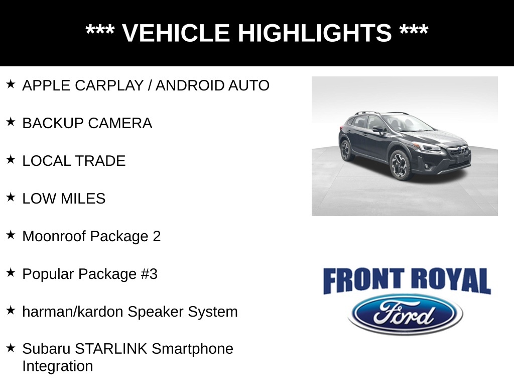 2022 Subaru Crosstrek Limited