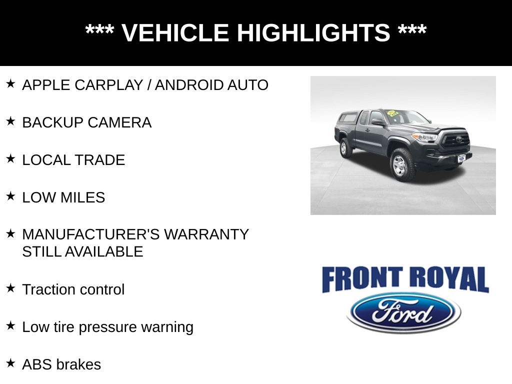 2022 Toyota Tacoma SR