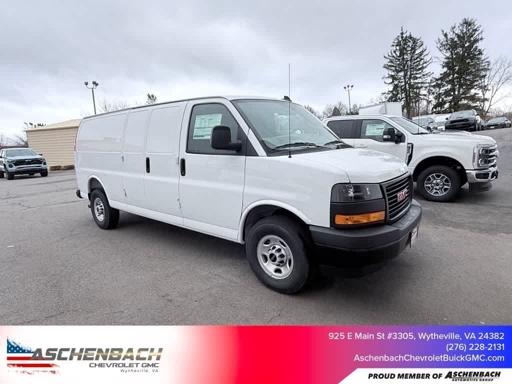 2025 GMC Savana Cargo RWD 3500 Extended Wheelbase Work Van