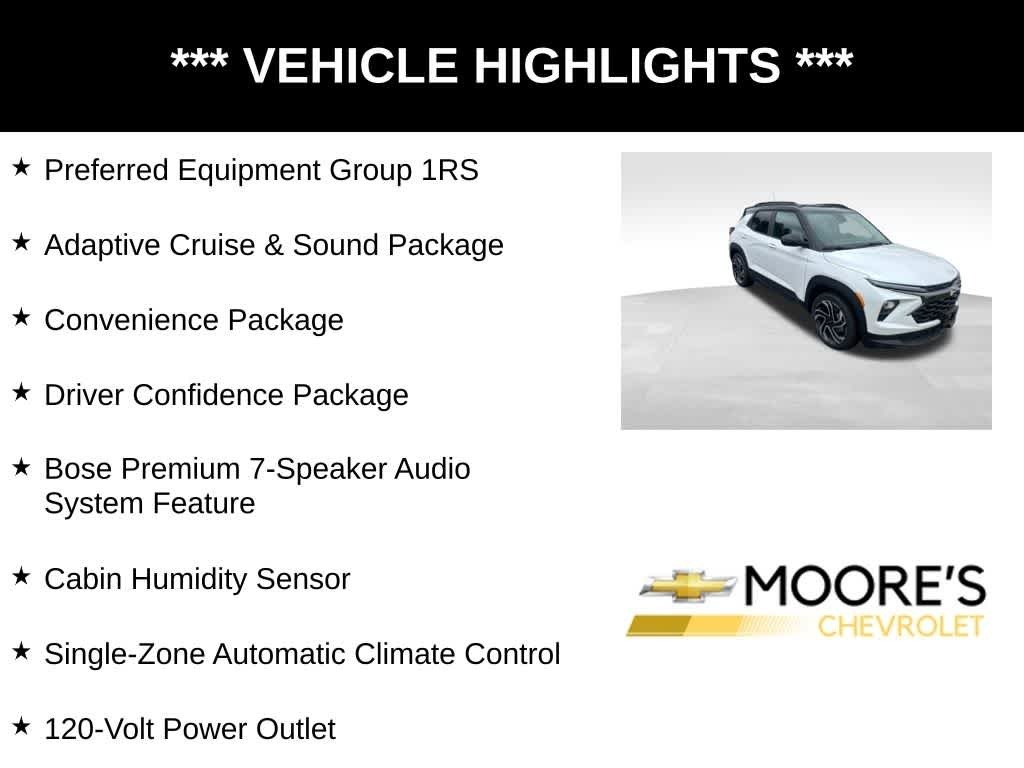 2025 Chevrolet Trailblazer FWD RS