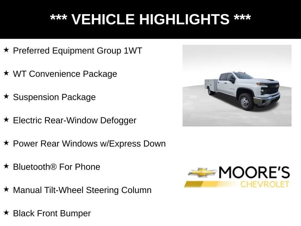 2024 Chevrolet Silverado 3500HD CC Work Truck