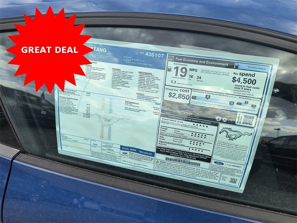 2024 Ford Mustang GT Fastback