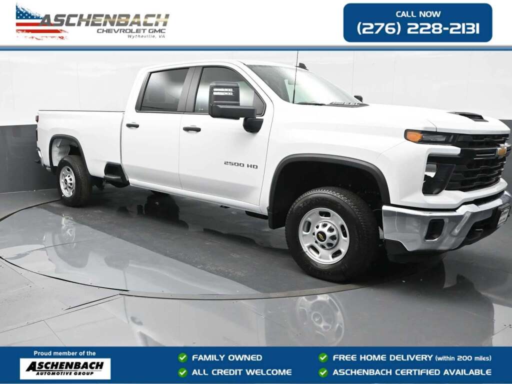 2024 Chevrolet Silverado 2500HD 2WD Crew Cab Long Bed Work Truck