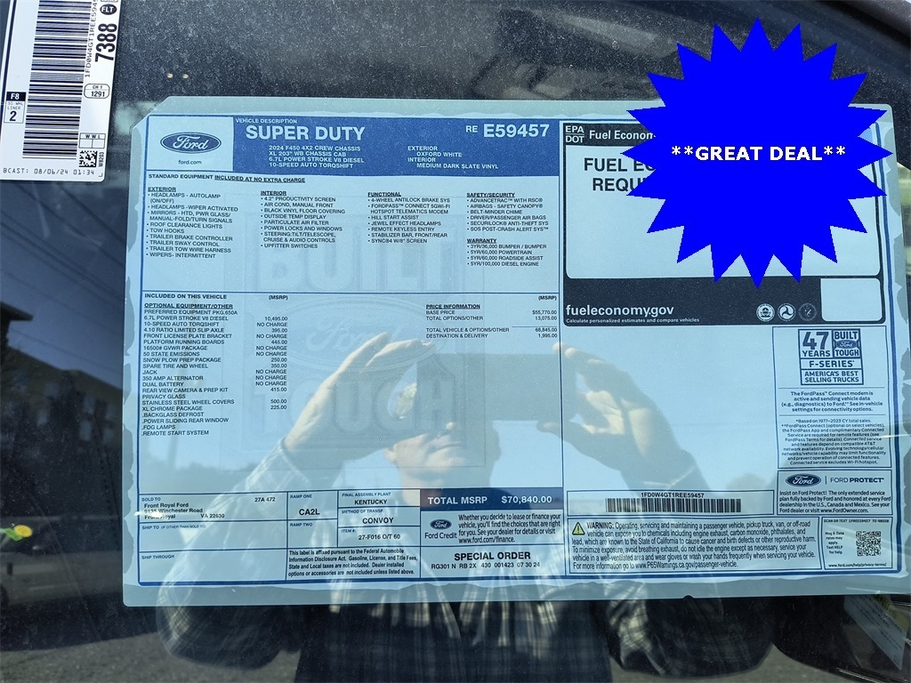 2024 Ford F-450 Chassis XL