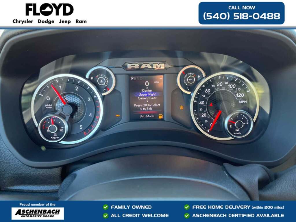 2026 Ram 2500 Big Horn Crew Cab 4x4 6'4" Box