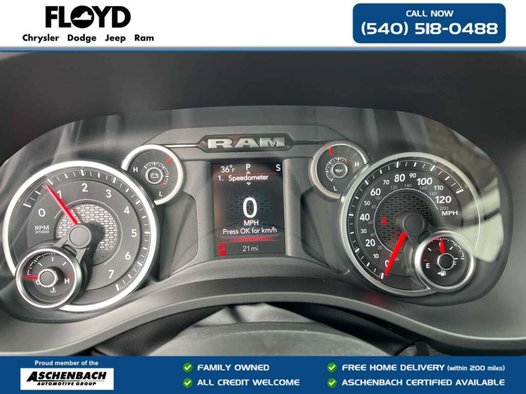 2026 Ram 1500 Big Horn Crew Cab 4x4 5'7" Box