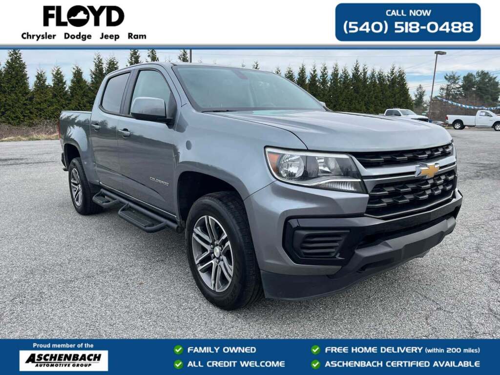 2021 Chevrolet Colorado 4WD Crew Cab Short Box WT
