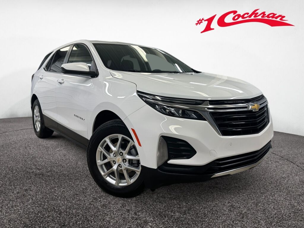 Summit White 2024 Chevrolet Equinox LT AWD with 1LT SUV / Crossover Four-Wheel Drive 6-Speed Automatic