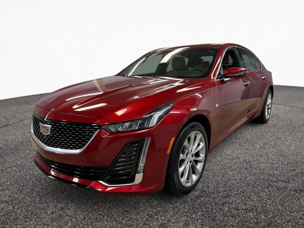 Radiant Red Tintcoat 2023 Cadillac CT5 Premium Luxury AWD Sedan All-Wheel Drive Automatic