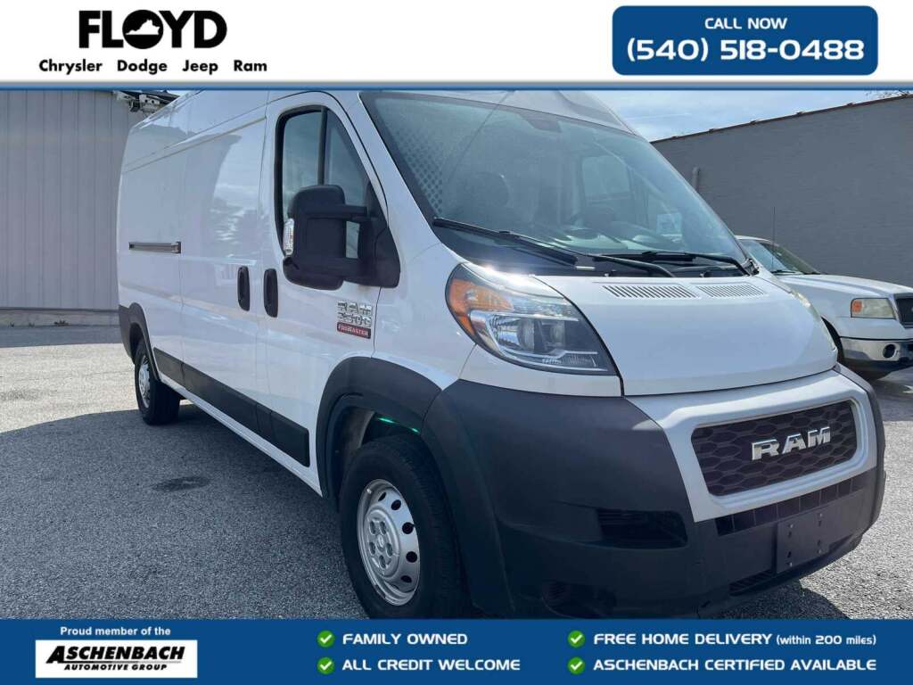 2021 Ram ProMaster 2500 Cargo Van High Roof 159" WB