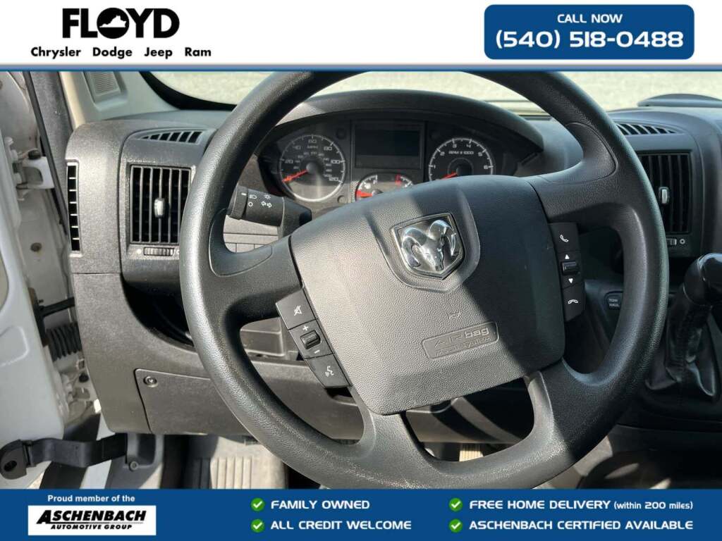 2021 Ram ProMaster 2500 Cargo Van High Roof 159" WB