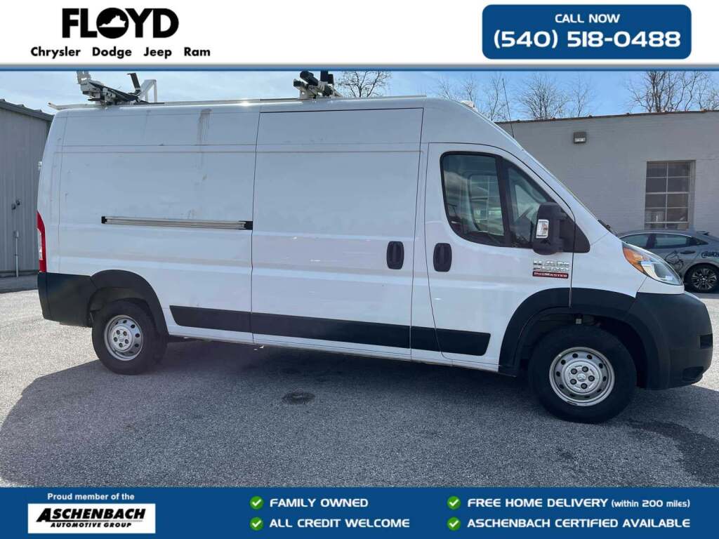 2021 Ram ProMaster 2500 Cargo Van High Roof 159" WB