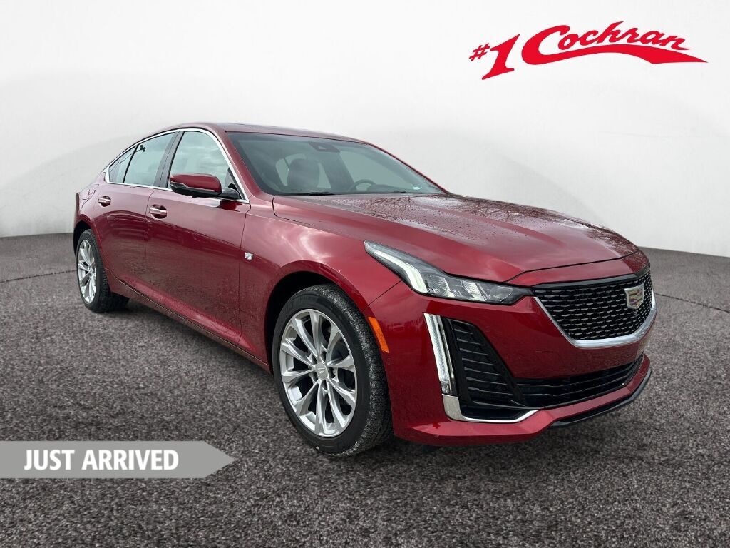 Radiant Red Tintcoat 2023 Cadillac CT5 Premium Luxury AWD Sedan All-Wheel Drive Automatic