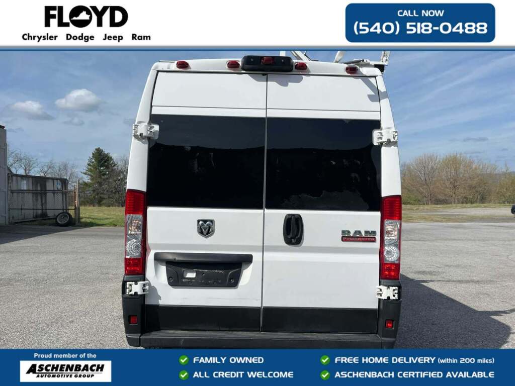 2021 Ram ProMaster 2500 Cargo Van High Roof 159" WB