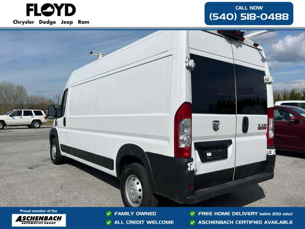 2021 Ram ProMaster 2500 Cargo Van High Roof 159" WB