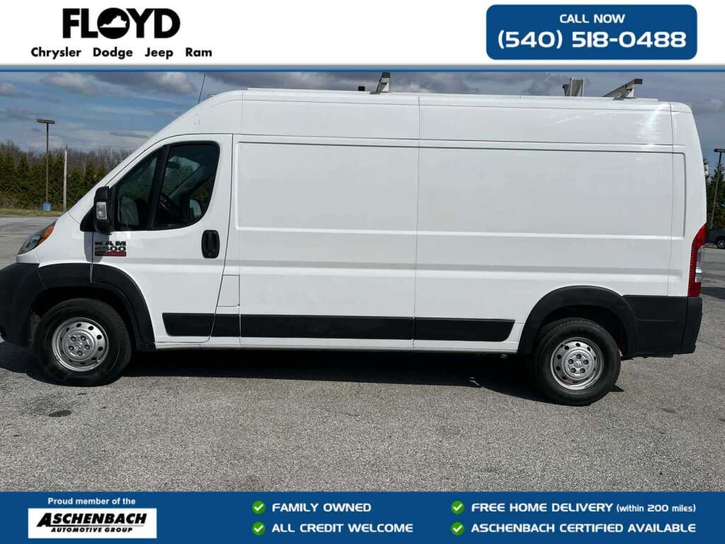 2021 Ram ProMaster 2500 Cargo Van High Roof 159" WB